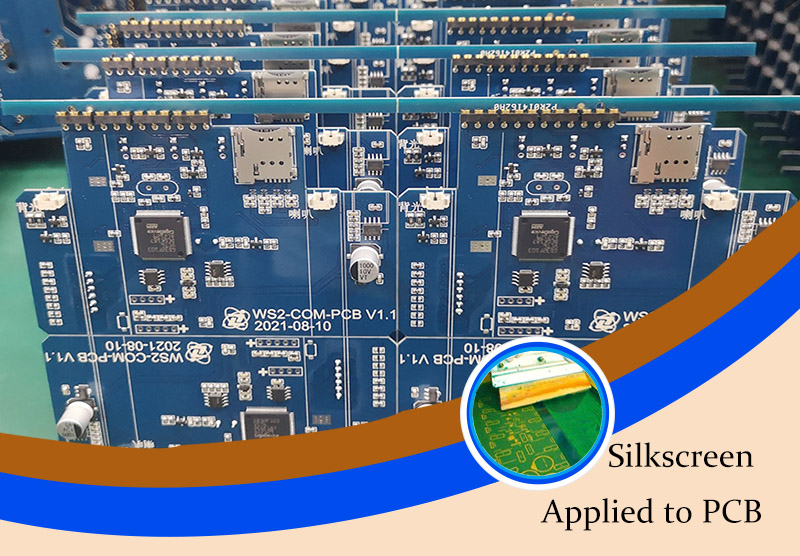 Silkscreen Applied to PCB : How It