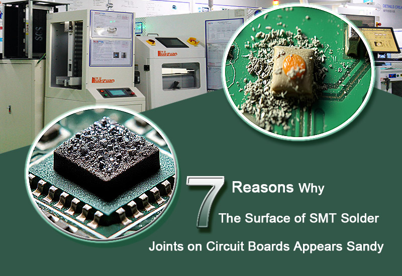 7 Reasons Why The Surface of SMT Solder Joints on Circuit Boards Appears Sandy